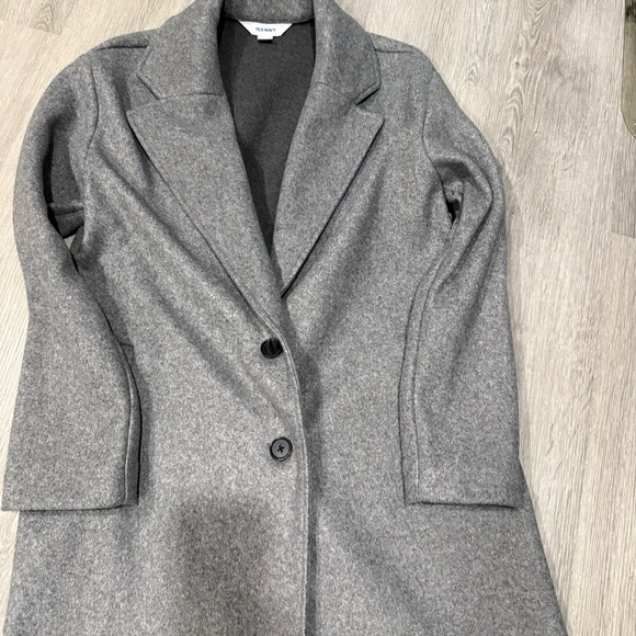Old Navy Women's Gray Trench Coat - Picture 2 of 3